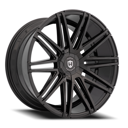 Curva Concepts C48 BLK 20x9 +35 5x114.3mm 73.1mm Gloss Black