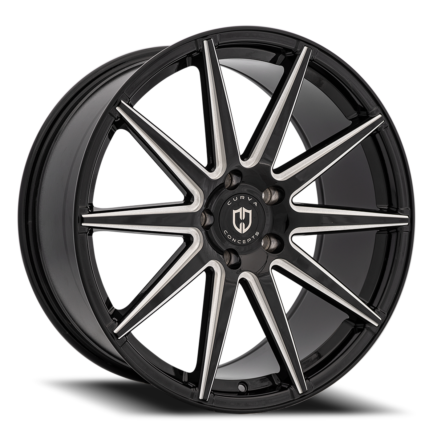 Curva Concepts C49 BMW 20x9 +35 5x114.3mm 73mm Gloss Black Milled