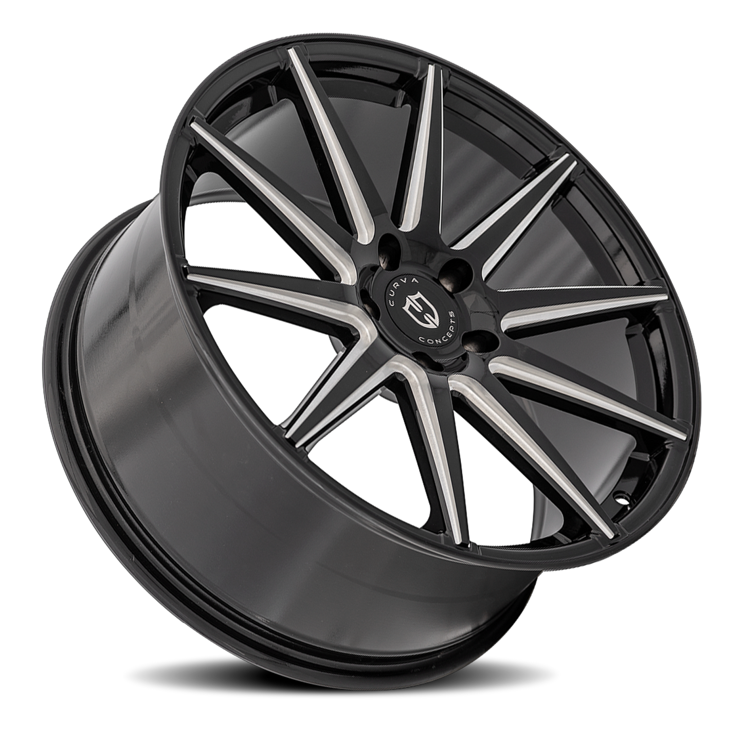 Curva Concepts C49 BMW 20x9 +35 5x114.3mm 73mm Gloss Black Milled