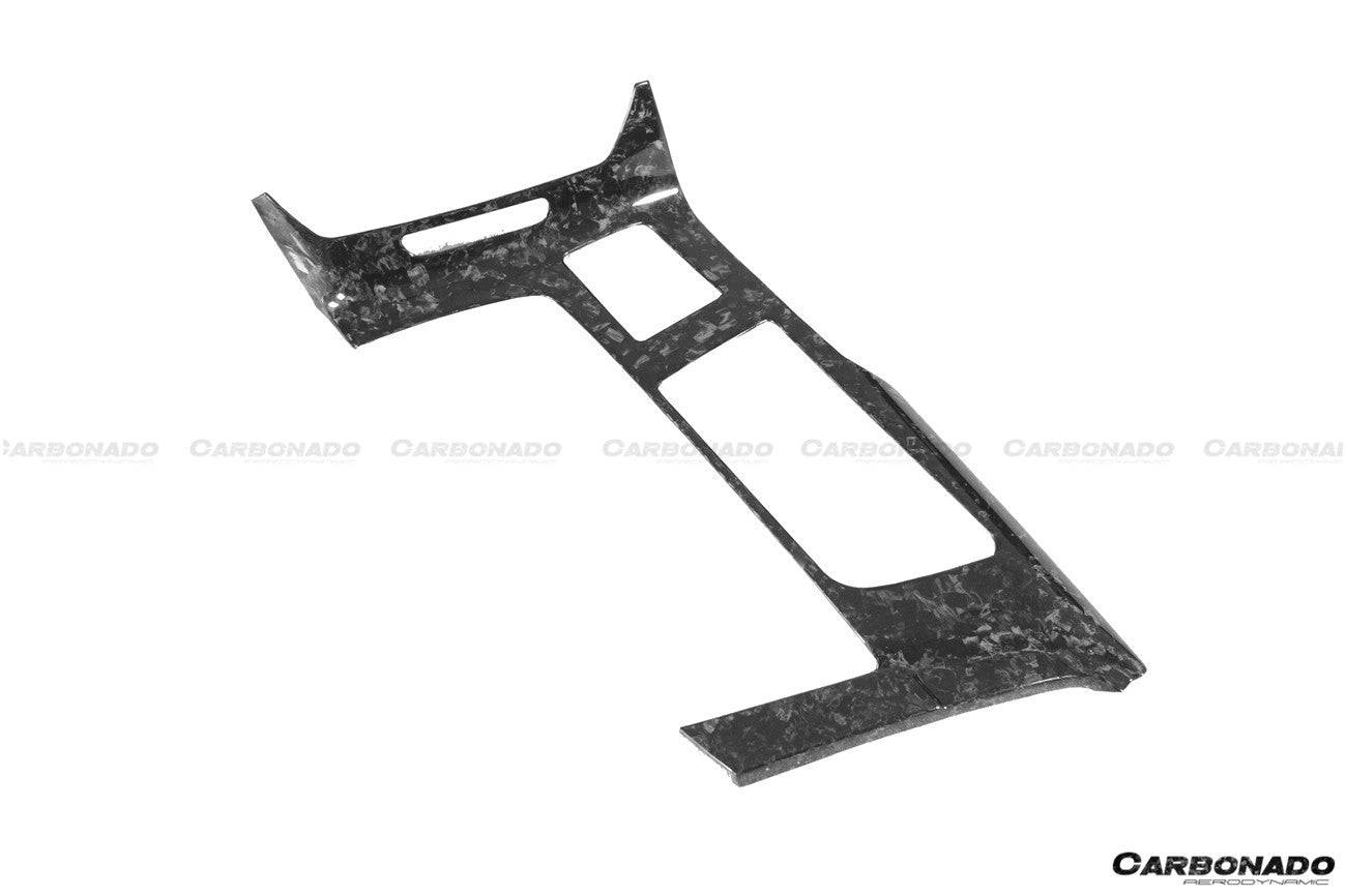 2013-2019 Corvette C7 Z06 Grandsport Dry Carbon Fiber Outside Gears Panel Protective Cover Trim - Carbonado Aero