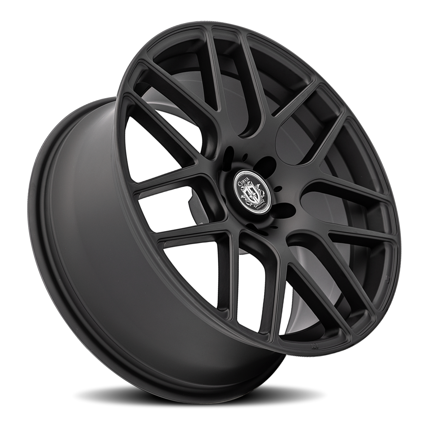 Curva Concepts C7 MTBK 18x9 +35 5x114.3mm 73.1mm Matte Black