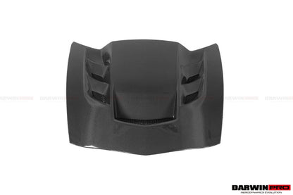 2013-2019 Corvette Z06 Grandsport BKSS Style Carbon Fiber Hood - DarwinPRO Aerodynamics