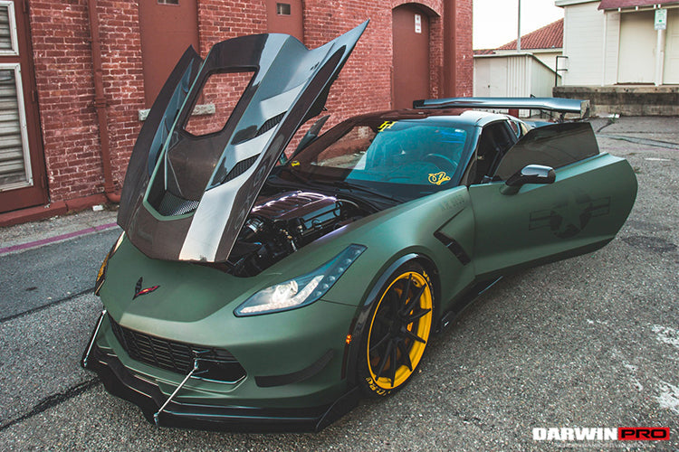 2013-2019 Corvette C7 Z51 Z06 Grandsport IMP Performance Hood - DarwinPRO Aerodynamics