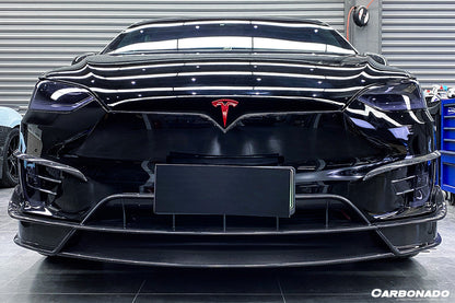 2019-2021 Tesla X SUV RZS Style Carbon Fiber Full Kit - Carbonado