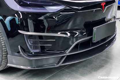 2019-2021 Tesla X SUV RZS Style Carbon Fiber Full Kit - Carbonado
