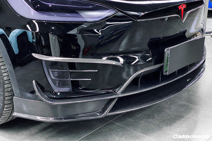 2016-2018 Tesla X SUV RZS Style Carbon Fiber Full Kit - Carbonado