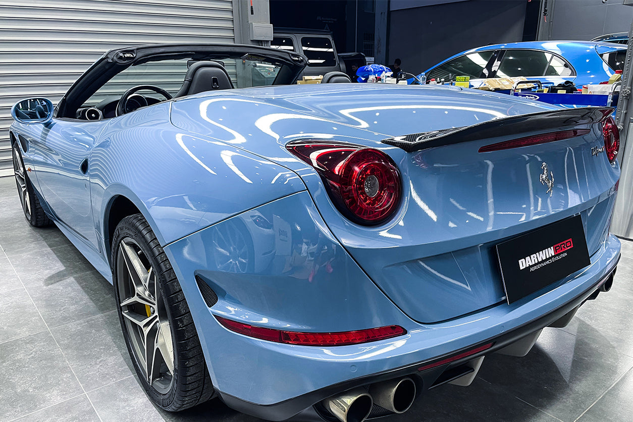 2015-2018 Ferrari California BKSS Style Carbon Fiber Trunk Spoiler - DarwinPRO Aerodynamics
