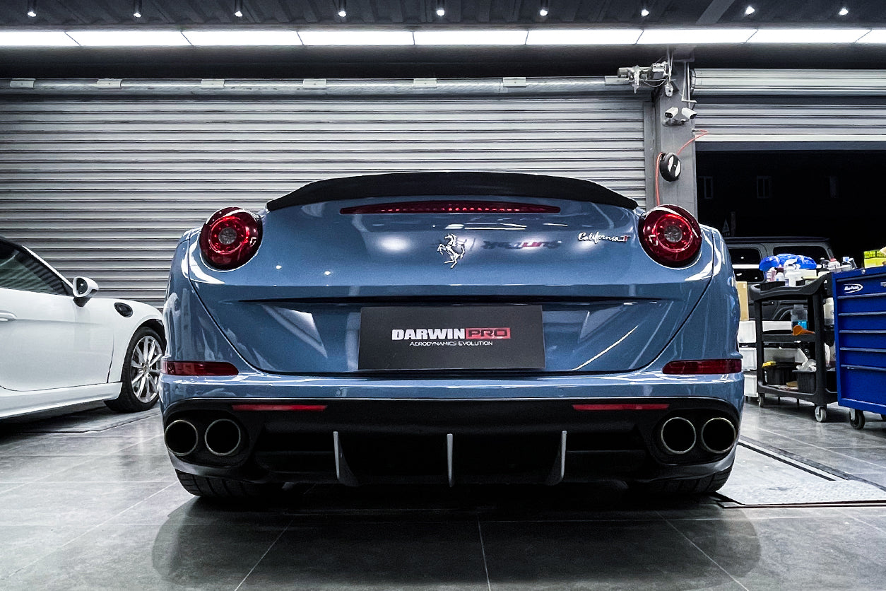 2015-2018 Ferrari California BKSS Style Carbon Fiber Trunk Spoiler - DarwinPRO Aerodynamics