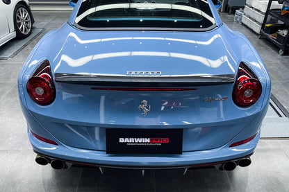 2015-2018 Ferrari California BKSS Style Carbon Fiber Trunk Spoiler - DarwinPRO Aerodynamics
