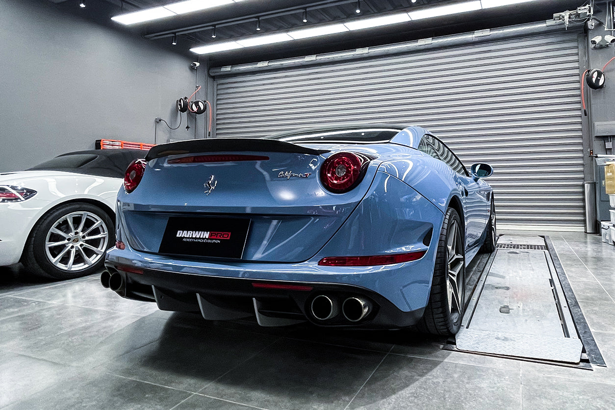 2015-2018 Ferrari California BKSS Style Carbon Fiber Trunk Spoiler - DarwinPRO Aerodynamics