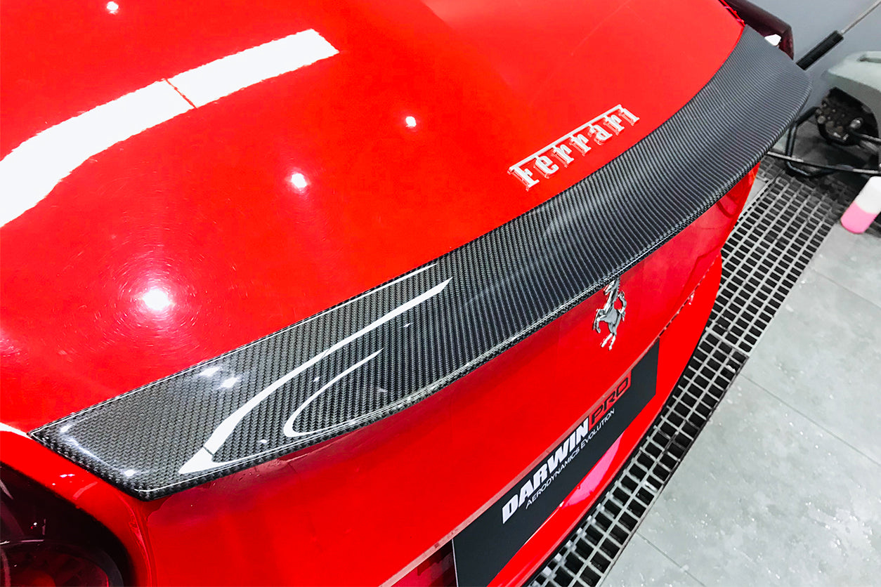 2015-2018 Ferrari California BKSS Style Carbon Fiber Trunk Spoiler - DarwinPRO Aerodynamics
