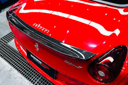 2015-2018 Ferrari California BKSS Style Carbon Fiber Trunk Spoiler - DarwinPRO Aerodynamics