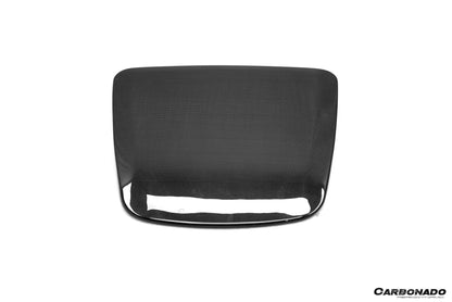 2022-2025 Ferrari 296 GTB OEM Style Dry Carbon Fiber Engine Hood Cover
