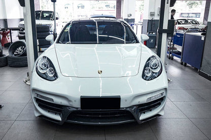 2013-2016 Porsche Panamera 970.2 CAT Style Front Bumper - Carbonado