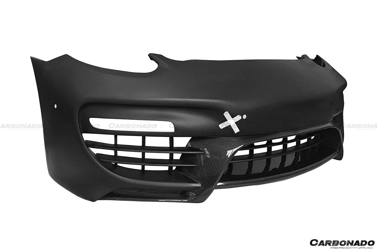 2013-2016 Porsche Panamera 970.2 CAT Style Front Bumper - Carbonado Aero
