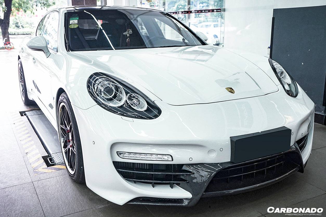 2013-2016 Porsche Panamera 970.2 CAT Style Front Bumper - Carbonado Aero