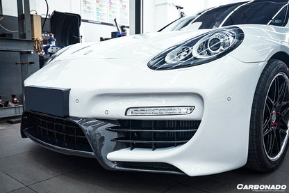2013-2016 Porsche Panamera 970.2 CAT Style  Front Bumper - Carbonado
