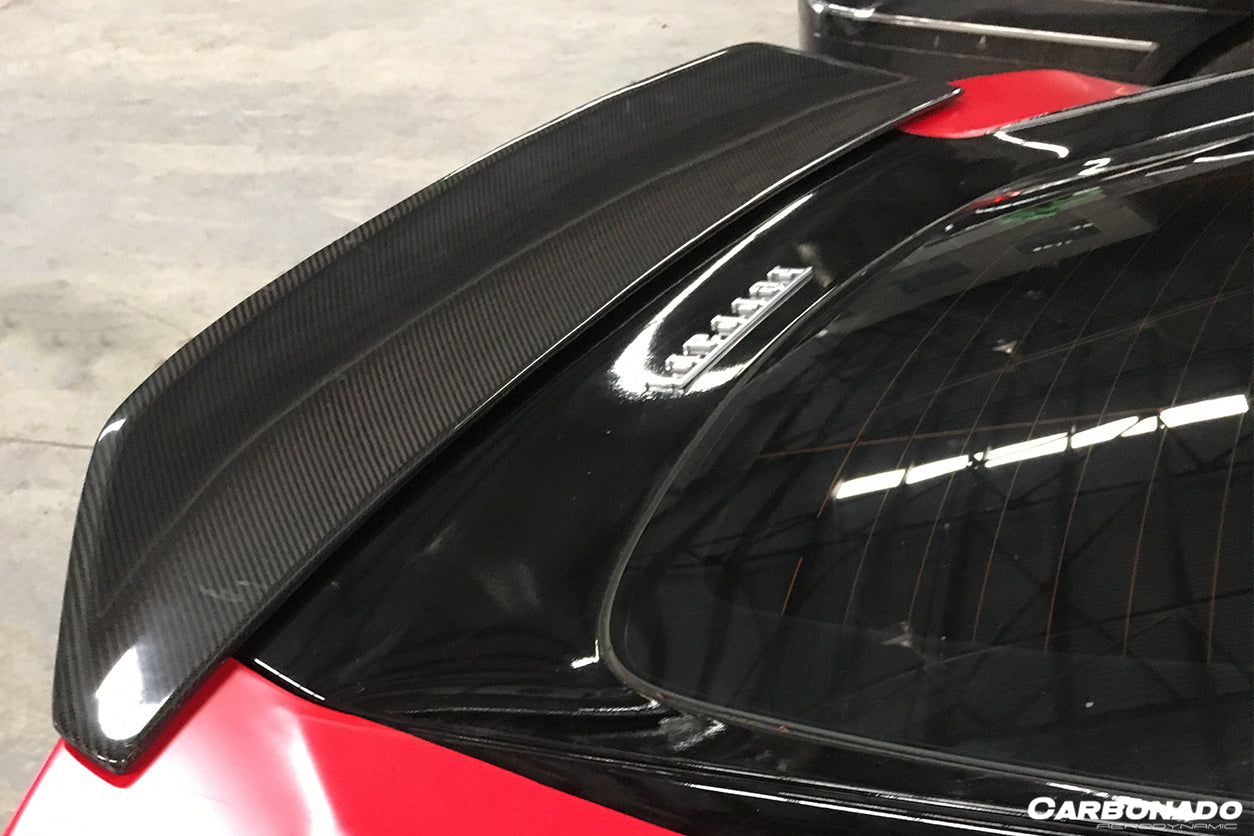 2012-2017 Ferrari F12 Berlinetta DC Style  Carbon Fiber Trunk Spoiler - Carbonado