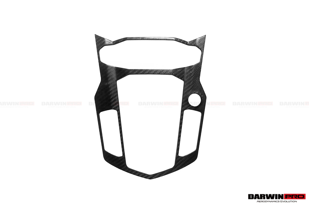 2011-2016 Lamborghini Aventador LP700 Coupe/Roadster Dry Carbon Fiber Centre Console Surround - DarwinPRO Aerodynamics
