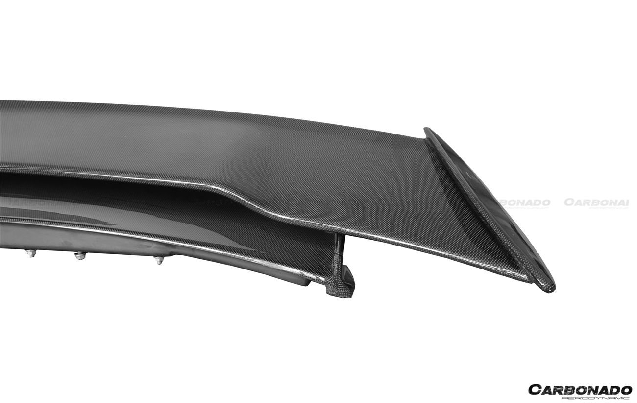 2010-2015 Mercedes Benz W197 SLS AMG BKSS Style Carbon Fiber Trunk Spoiler - Carbonado Aero