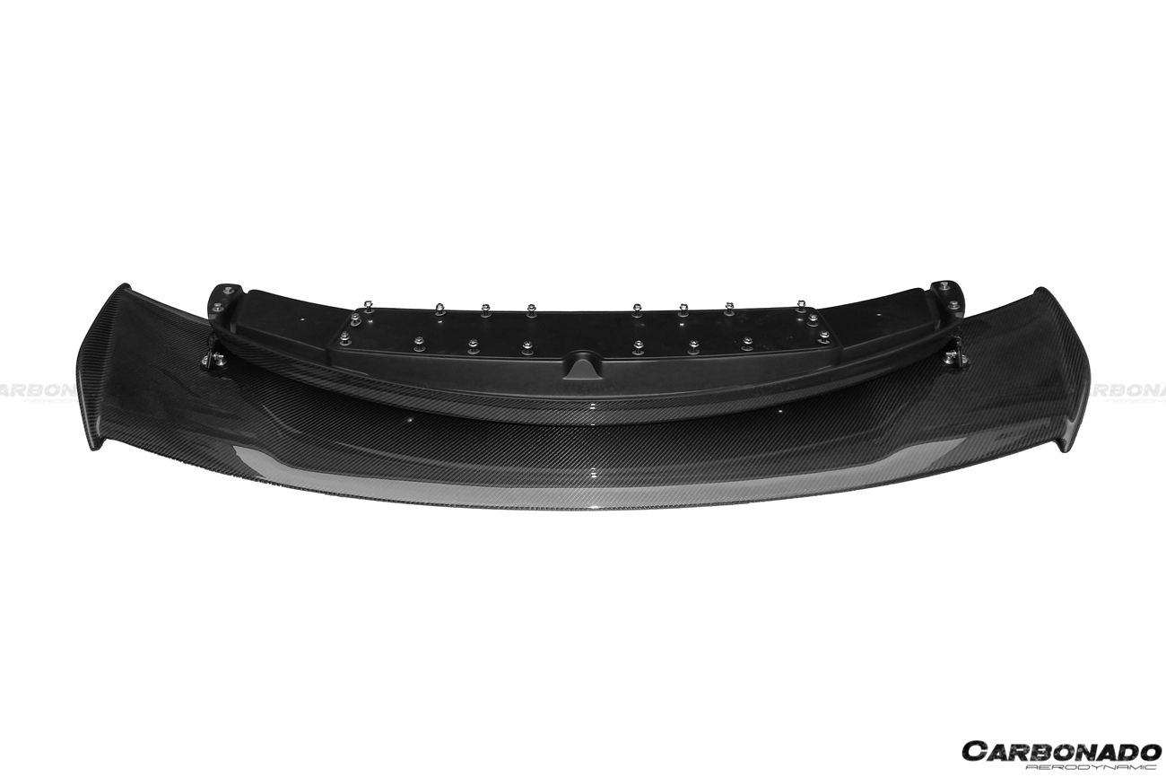 2010-2015 Mercedes Benz W197 SLS AMG BKSS Style Carbon Fiber Trunk Spoiler - Carbonado Aero