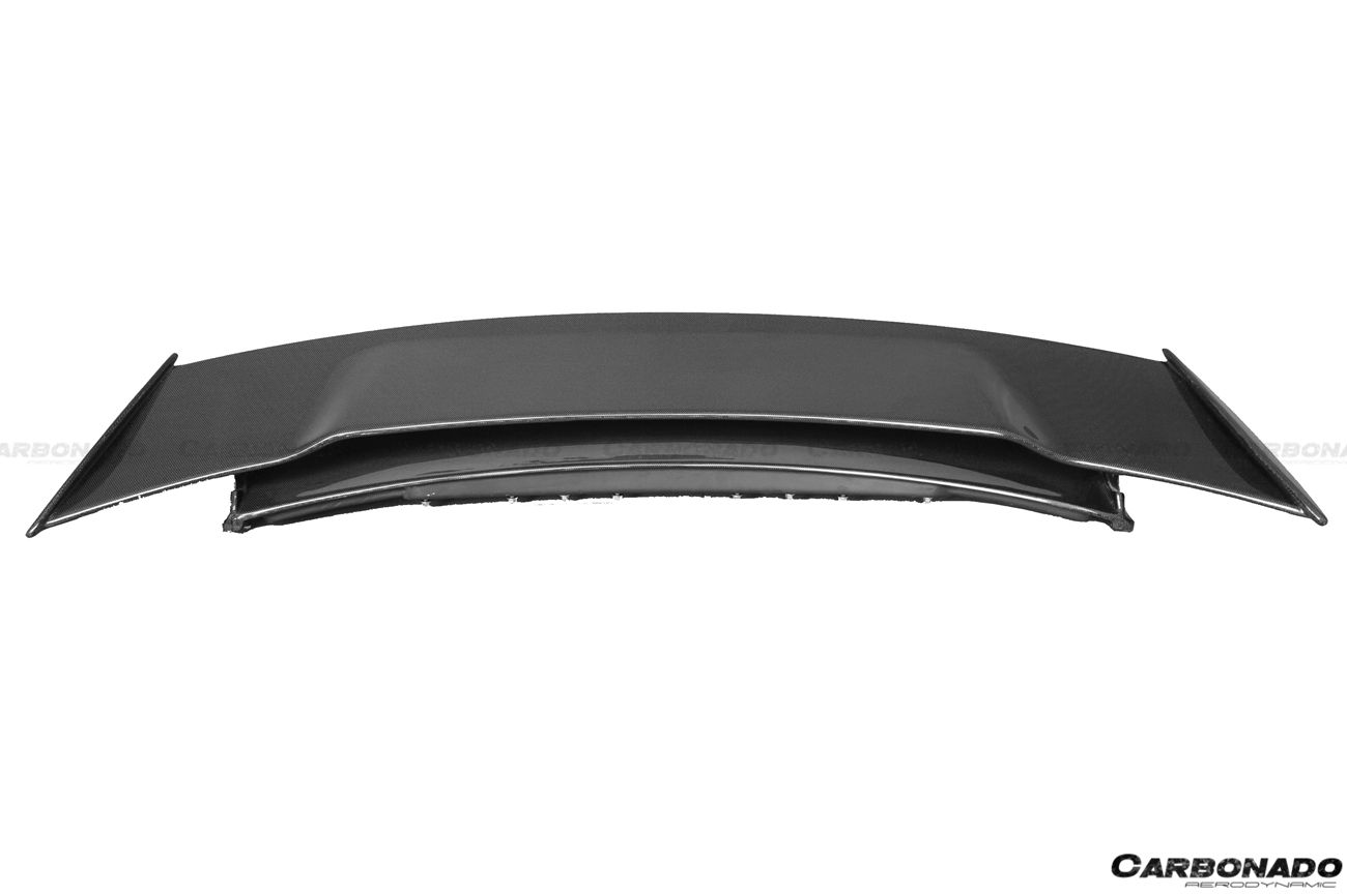 2010-2015 Mercedes Benz W197 SLS AMG BKSS Style Carbon Fiber Trunk Spoiler - Carbonado Aero
