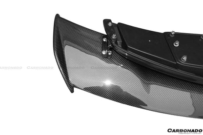 2010-2015 Mercedes Benz W197 SLS AMG BKSS Style Carbon Fiber Trunk Spoiler - Carbonado Aero