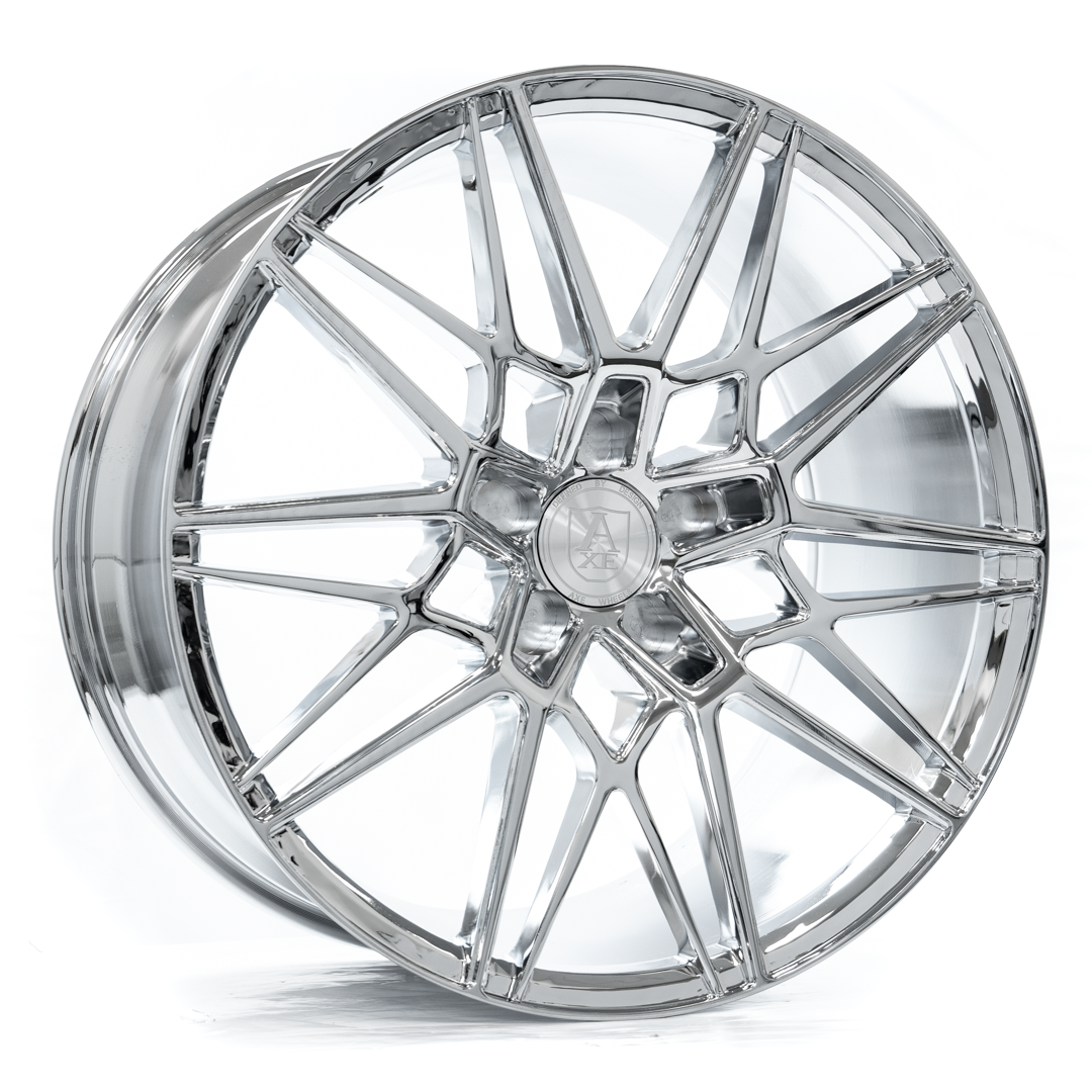 AXE WHEELS CF1 CHROME 20x11 ET62 5x127 (Square Set of 4)