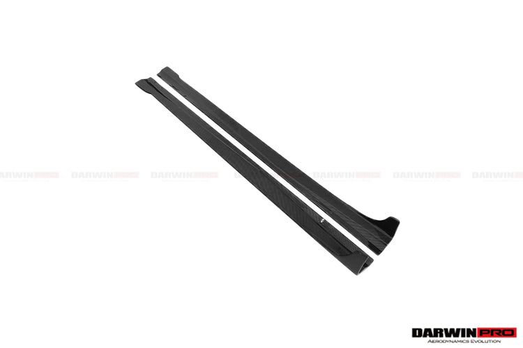 2012-2014 Mercedes Benz W204 C Class Coupe DP Style Carbon Fiber Side Skirts Under Board - DarwinPRO Aerodynamics