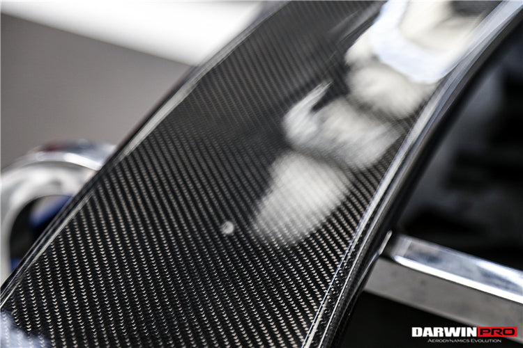 Mercedes Benz W204 C Class/ C63 AMG Sedan BKSS Style Carbon Fiber Trunk Spoiler - DarwinPRO Aerodynamics