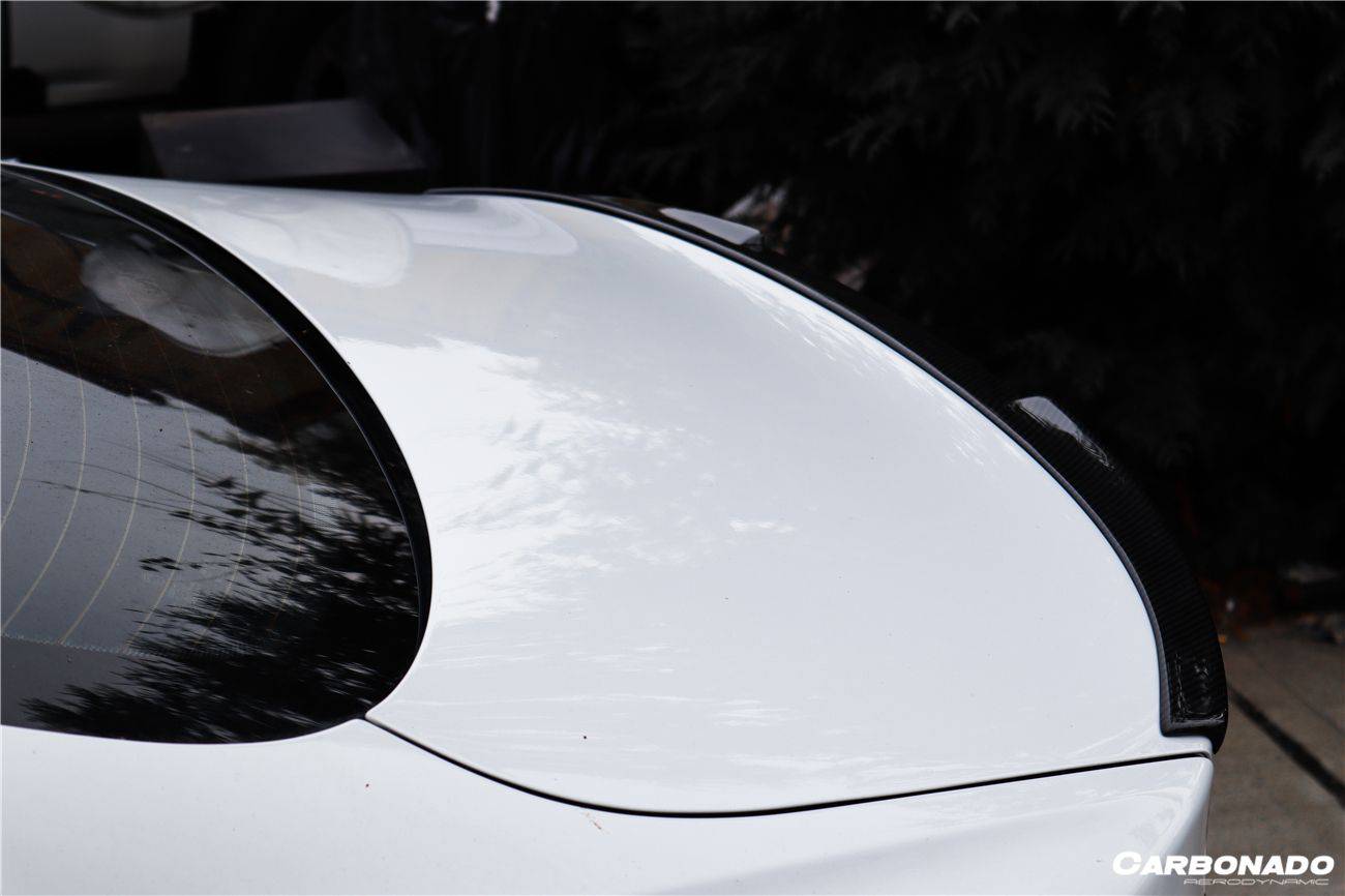 2013-2020 BMW 4 Series F32 M Style Carbon Fiber Turnk Spoiler - Carbonado Aero