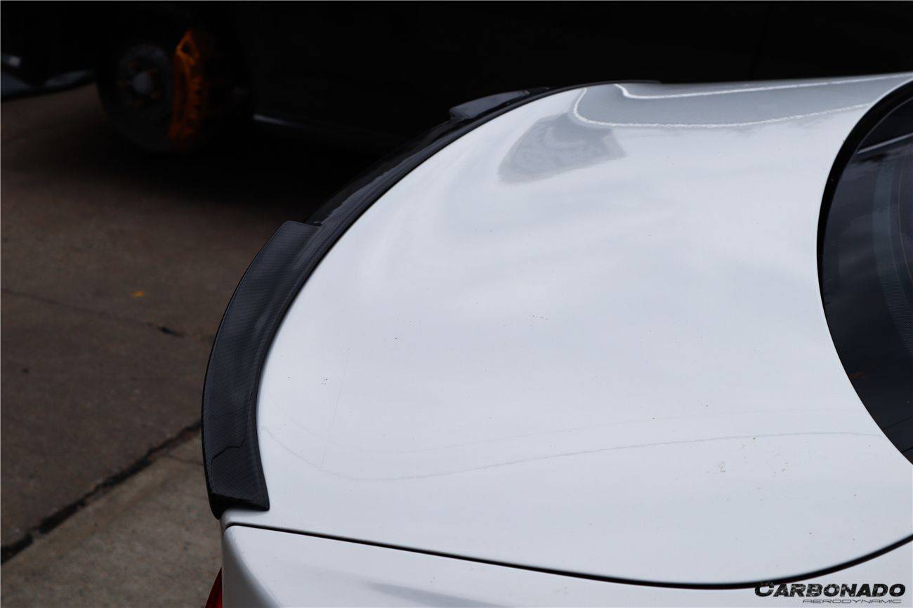2013-2020 BMW 4 Series F32 M Style Carbon Fiber Turnk Spoiler - Carbonado Aero