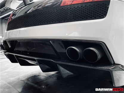 2009-2014 Lamborghini Gallardo SA Rear Diffuser - DarwinPRO Aerodynamics