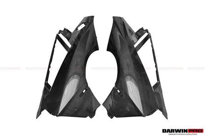 2011-2016 Lamborghini Aventador LP700 Coupe/Roadster Carbon Fiber Rear Quarter Panels - DarwinPRO Aerodynamics