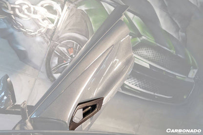 2011-2016 Lamborghini Aventador LP700 Coupe/Roadster Carbon Fiber Inner Door Handle - Carbonado