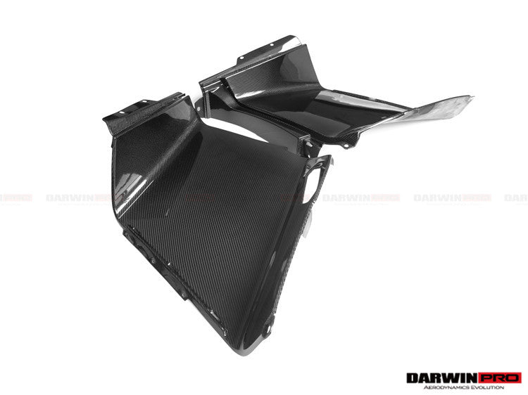 2011-2016 Lamborghini Aventador LP700 Coupe Carbon Fiber Quarter Panel Fender Vent Inside - DarwinPRO Aerodynamics