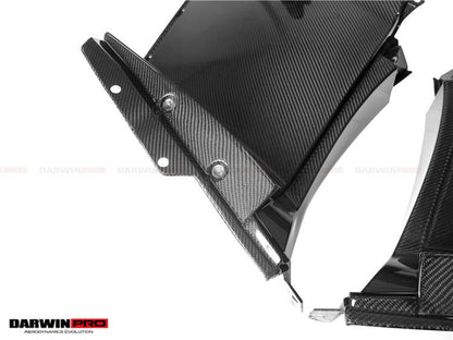 2011-2016 Lamborghini Aventador LP700 Coupe Carbon Fiber Quarter Panel Fender Vent Inside - DarwinPRO Aerodynamics