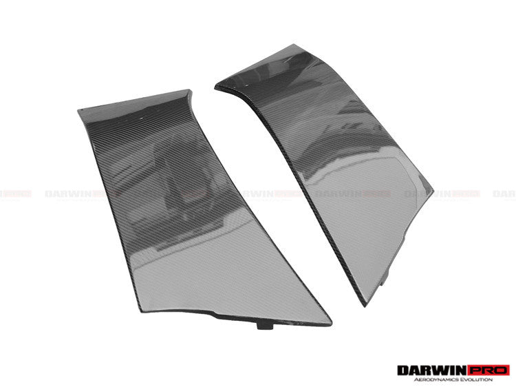 2011-2016 Lamborghini Aventador LP700 Coupe BKSS Style Carbon Fiber Quarter Panel Fender Vent Inside - DarwinPRO Aerodynamics