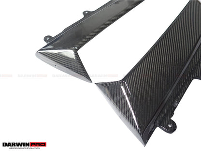 2011-2016 Lamborghini Aventador LP700 Coupe Carbon Fiber Quarter Panel Fender Vent Outside - DarwinPRO Aerodynamics
