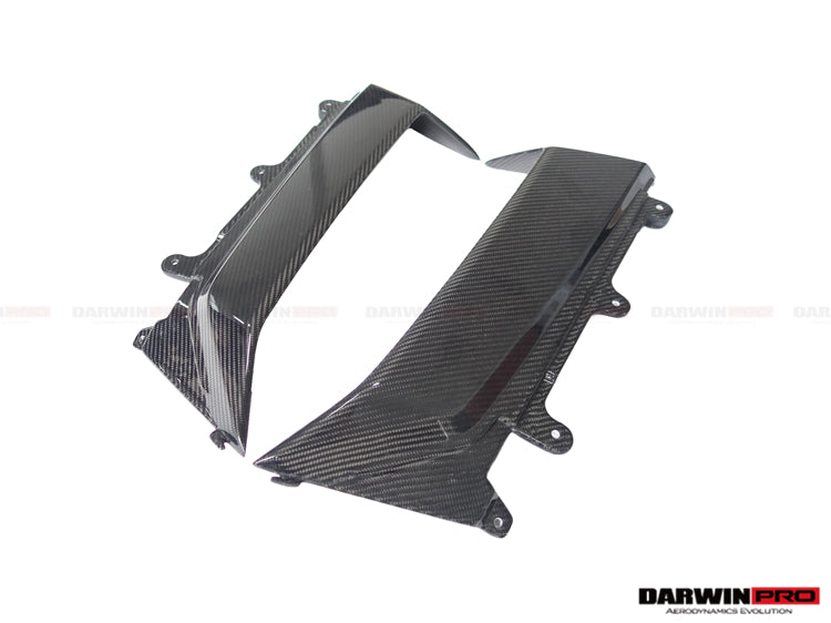 2011-2016 Lamborghini Aventador LP700 Coupe Carbon Fiber Quarter Panel Fender Vent Outside - DarwinPRO Aerodynamics