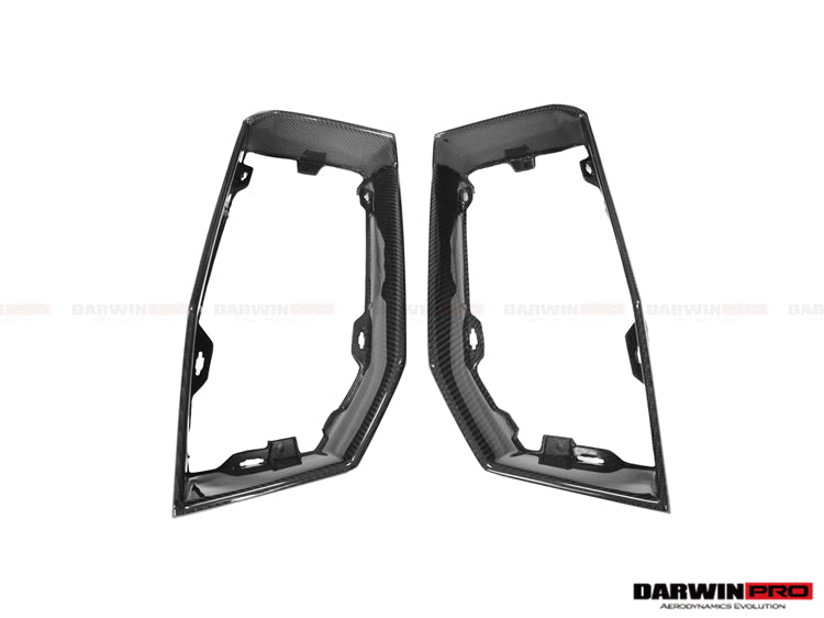 2011-2016 Lamborghini Aventador LP700 Coupe/Roadster Carbon Fiber Rear Bumper Grille - DarwinPRO Aerodynamics