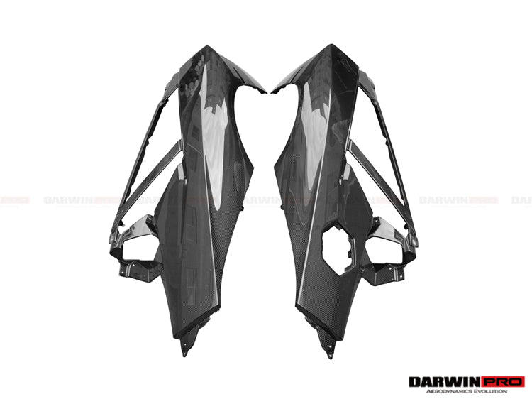 2011-2016 Lamborghini Aventador LP700 Coupe/Roadster Carbon Fiber Rear Quarter Panels - DarwinPRO Aerodynamics