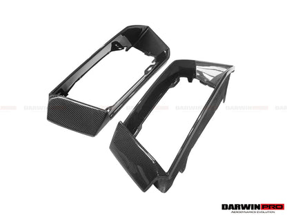 2011-2016 Lamborghini Aventador LP700 Coupe/Roadster Carbon Fiber Front Bumper Grille - DarwinPRO Aerodynamics
