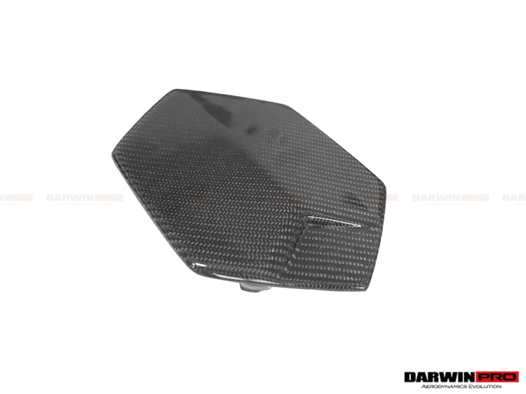 2011-2016 Lamborghini Aventador LP700 Coupe Carbon Fiber Gas Cap Repalcement - DarwinPRO Aerodynamics