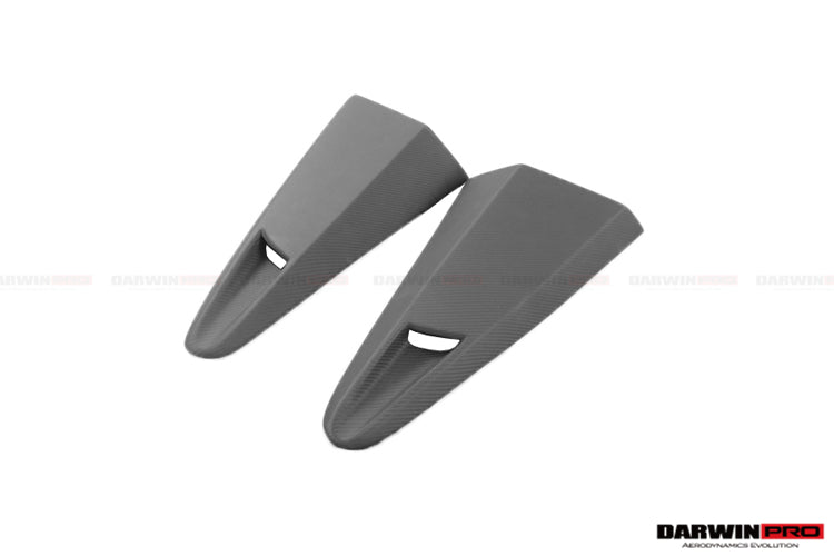 2011-2017 McLaren 650s/12C BKSS Style Quarter Window Scoops - DarwinPRO Aerodynamics