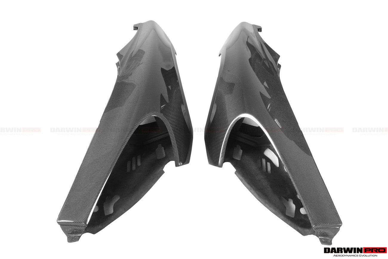 2015-2021 McLaren 540C 570S 600LT Cabon Fiber Front Fender - DarwinPRO Aerodynamics