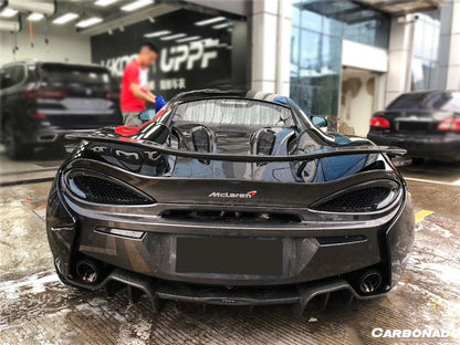 2015-2020 McLaren 540c/570s/570gt OEM Style Carbon Fiber Rear Diffuser - Carbonado Aero