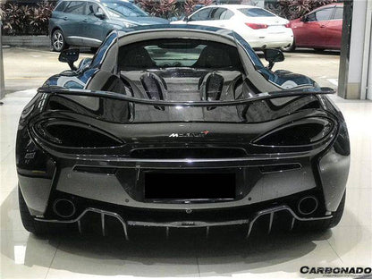 2015-2020 McLaren 540C/570S/570GT OEM Style Carbon Fiber Rear Diffuser - Carbonado