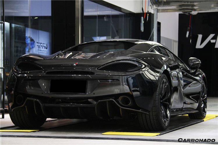 2015-2020 McLaren 540c/570s/570gt OEM Style Carbon Fiber Rear Diffuser - Carbonado Aero