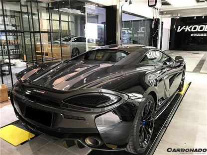 2015-2020 McLaren 540c/570s/570gt OEM Style Carbon Fiber Rear Diffuser - Carbonado Aero